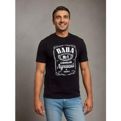 Футболка Чебоксарский Трикотаж, размер 56/182, черный