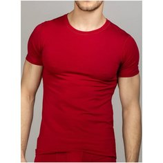 Футболка Tactilica, 1 шт., размер 5XL, бордовый