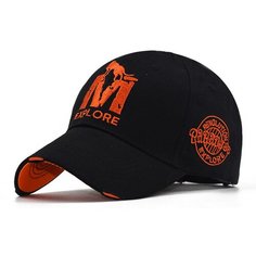 Бейсболка мужская Explore, размер 55-61, черный M Trend