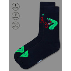 Носки Kingkit, размер 41-45, черный