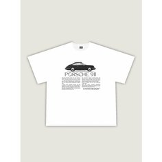 Футболка UNITED BLOOD, 1 шт., размер L-XL, белый