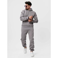 Костюм спортивный , размер XL, серый металлик Lesedi La Rona