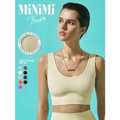 Топ MiNiMi, 1 шт., размер 48 (L), слоновая кость