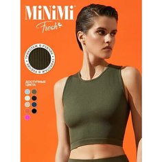 Топ MiNiMi, 1 шт., размер 48 (L), хаки, Militari