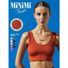Топ MiNiMi, 1 шт., размер 48 (L), коричнево-красный, Terracotta