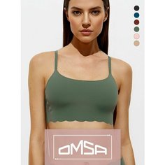Топ Omsa, размер 50 (XL), коричневый
