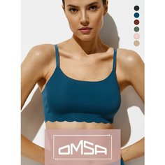 Топ Omsa, размер 48 (L), синий