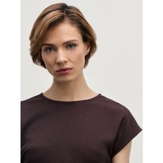 Топ Zarina, размер L (RU 48)/170, темно-коричневый