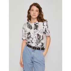 Футболка Zolla, размер XS, белый