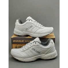 Кроссовки Bona спорт, размер 37, светло-серый