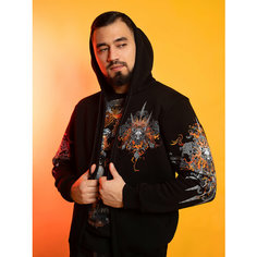 Толстовка MixFix, размер 46, , черный