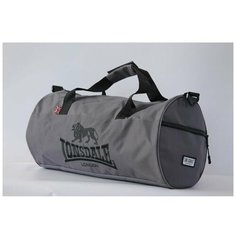 Сумка спортивная LONSDALE, 30 л, 48х25х25 см, серый