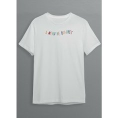 Футболка CherryPie Мем, размер XS, белый