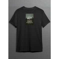 Футболка CherryPie Мем, размер 4XL, черный