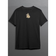 Футболка Мем, размер M, черный Cherry Pie