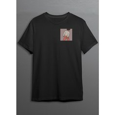 Футболка Мем, размер XS, черный Cherry Pie
