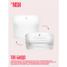 Топ BY MSH, размер M, белый