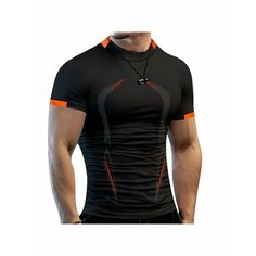 Футболка AURELLA, размер 5XL, черный