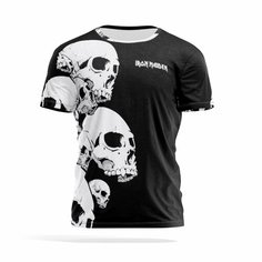 Футболка PANiN Brand, размер 5XL, черный/белый/серый