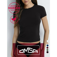 Футболка Omsa, размер 50 (XL), nero