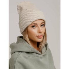 Шапка бини INVERNO, размер 54-58, бежевый