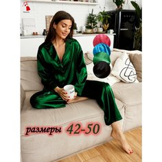 Пижама VERAMARTIE, размер XL, зеленый