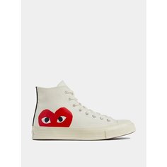 Кеды Converse Comme des Garcons Play Chuck 70 Hi, размер 38 EU, beige