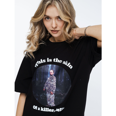 Футболка NOT TODAY, размер S-M, черный