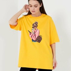 Футболка BE DIFFERENT, размер М, желтый