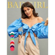 Топ BG BRAND, размер 42-46, голубой