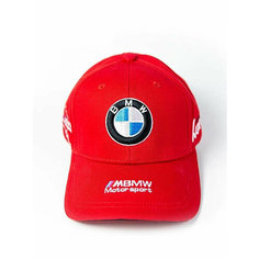 Бейсболка BMW, размер 55/59, красная