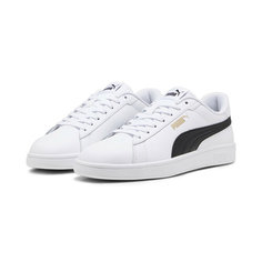 Кеды PUMA Smash 3.0 L Jr, размер 8 UK, белый/черный