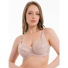 Бюстгальтер Mia-Mella, размер 90D, латте