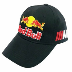 Бейсболка Мотокросс, размер 54-60, черный, красный Enduro Store