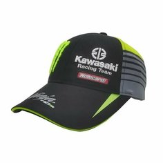 Бейсболка Мотокросс, размер 54-60, черный, зеленый, серый, красный Enduro Store
