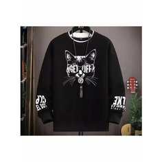 Лонгслив Ласкита, размер 4XL, , черный