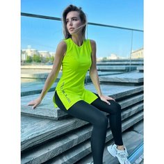 Майка спортивная Fitbomb, размер M, Желтый