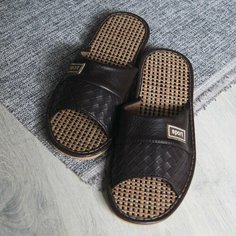 Тапочки ME ME DA, размер 41/42, коричневый