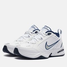 Кроссовки NIKE Air Monarch IV, размер 42,5 EU - 9 US (27 см), белый/синий
