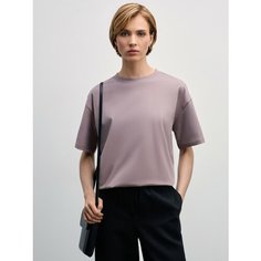Футболка Zarina, размер XS (RU 42)/170, коричневый