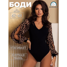 Боди Базовая, размер S, черный Unimania