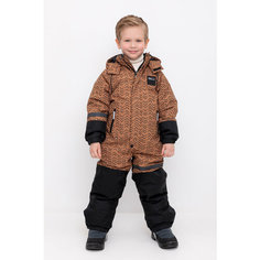 Комбинезон crockid размер 128-134/68/63, , черный, коричневый