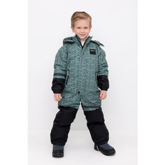 Комбинезон crockid размер 110-116/60/54, , зеленый, черный