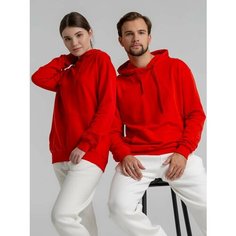 Худи molti, размер 48, , красный