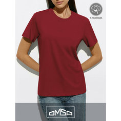 Футболка Omsa, размер 50/XL, bordo