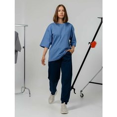 Футболка MANEVR, размер XL/2XL, синий