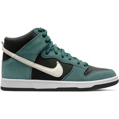 Кроссовки NIKE Dunk High, размер 40 RU, Mineral Slate