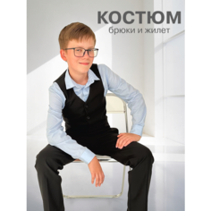 Костюм классический , размер 32, черный Bestyday