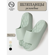Шлепанцы ALBERY Шлепанцы резиновые ALBERY, размер 36-37, хаки