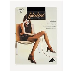Колготки Filodoro Classic Ninfa, 20 den, размер 2, nero Filodoro®